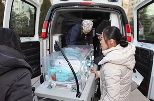 盘锦妇婴监护型护送